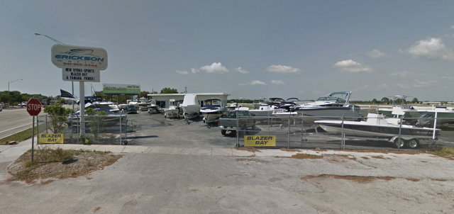 Erickson Marine Corp. Erickson Marine Corp. is a Robalo boat dealership located in Sarasota, FL