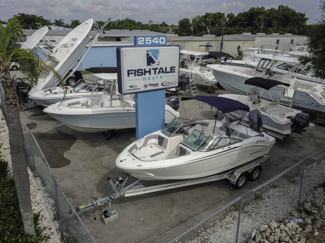 Naples Sales Lot Fish Tale Boats is a Robalo boat dealership located in Naples, FL