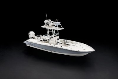 2026 R246 Cayman Sky Deck Front Starboard View