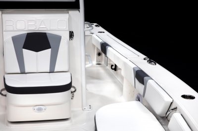 2026 R246 Cayman Sky Deck Rod Storage