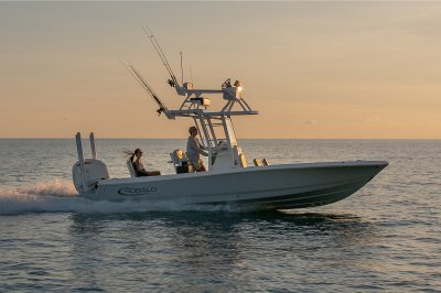 2026 R246 Cayman Sky Deck Running Starboard View