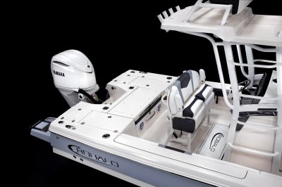 2027 246 Cayman Sky Deck Transom Casting Deck