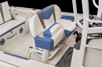 2025 R266 Cayman Sky Deck Leaning Post 2