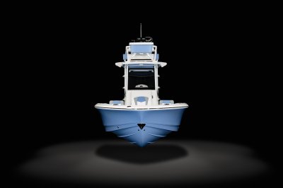 2025 R266 Cayman Sky Deck Front View