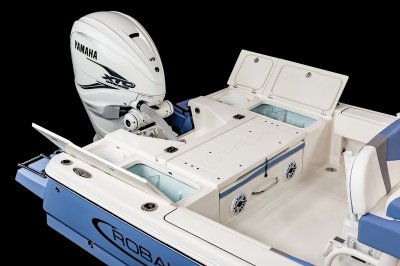 2025 R266 Cayman Sky Deck Transom Storage