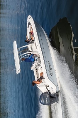 Overhead view of the  Robalo 222 Explorer  