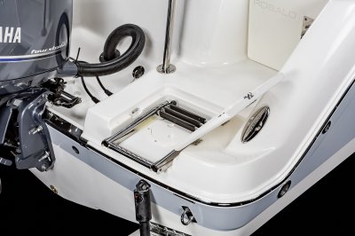 Robalo R222EX Platform Ladder