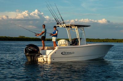 2026 R232EX Fishing Rear Starboard View