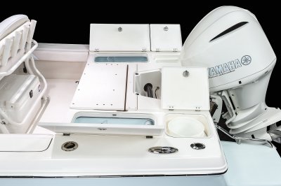 246 Cayman - Transom Storage