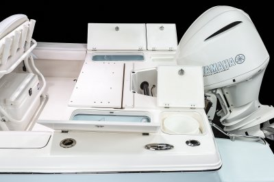 246 Cayman - Transom Storage