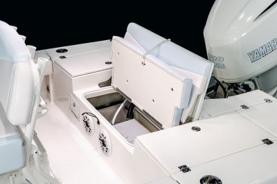 246 Cayman - Transom Utility Access