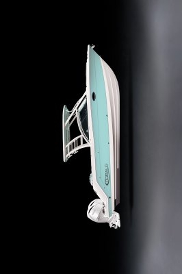 Overhead view of the  Robalo R317 