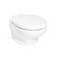 Gravity Discharge Porcelain Toilet System with 9 Gallon Holding Tank