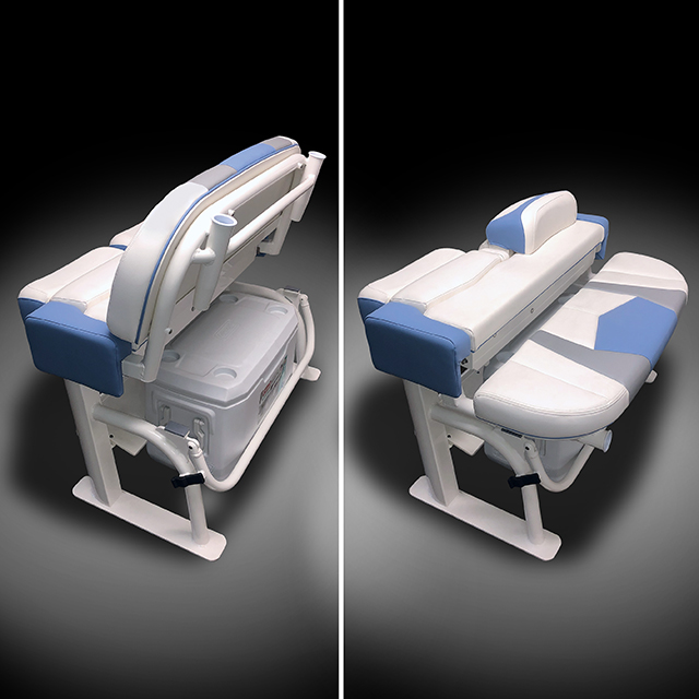 Image of the New 266 Cayman Leaning Post